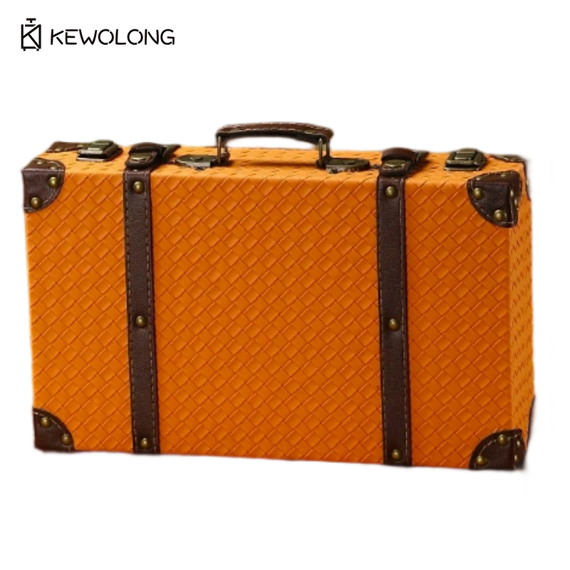 Retro Vintage Trunk Suitcase - Kotak Penyimpanan Koper Retro Eropa Vintage,