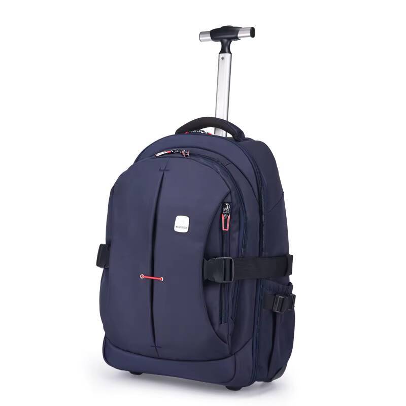 Foldable Rolling Luggage Bag - Ransel Beroda untuk Perjalanan dan Komuter,