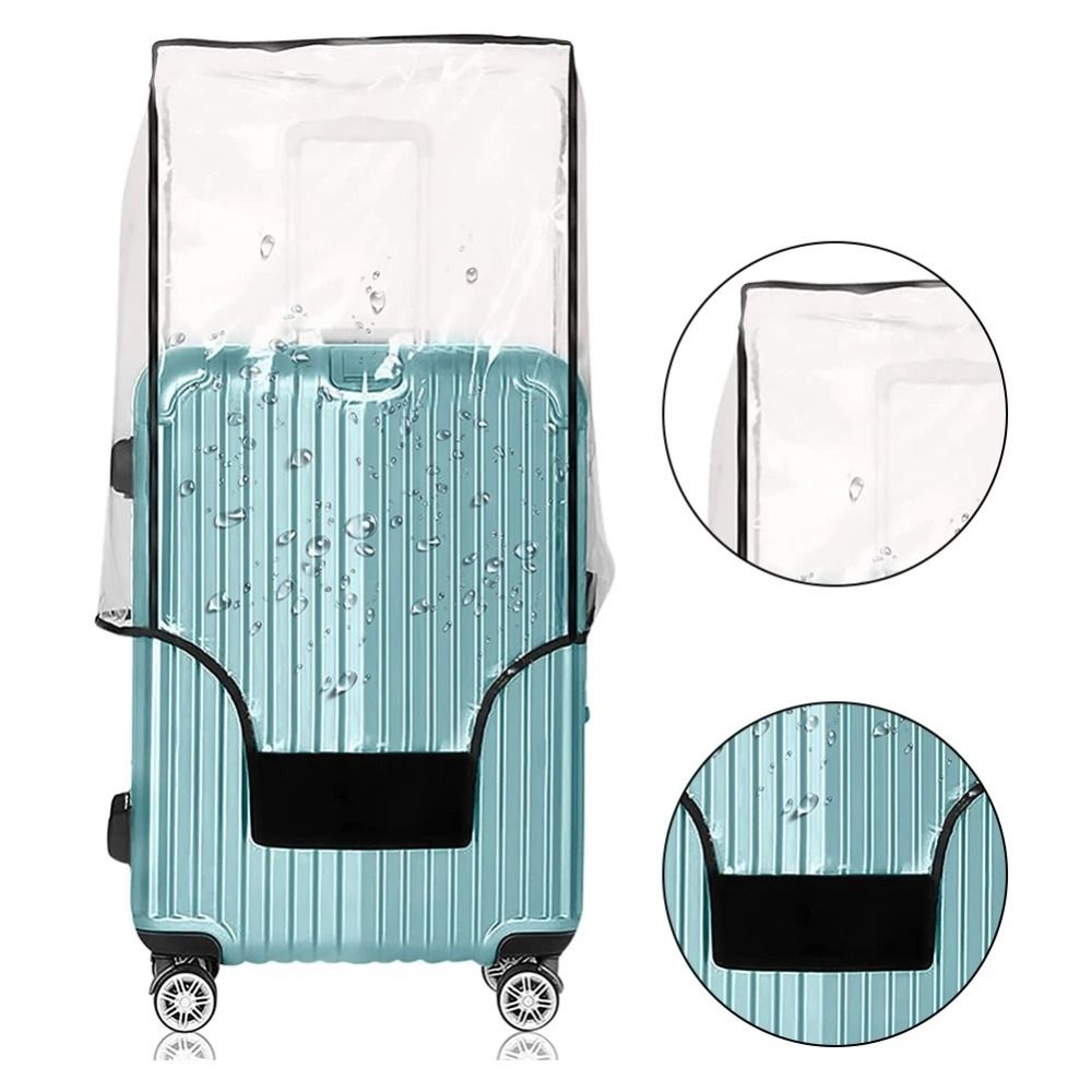 Luggage Protective Cover Transparent - Pelindung Koper Perjalanan Baru, Penutup Bagasi