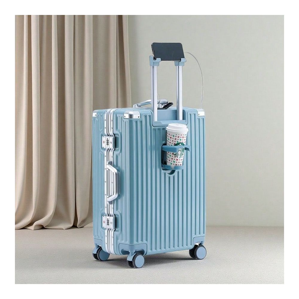 Aluminum Frame Carry On Luggage - Set Koper Aluminium 20 24 Inch
