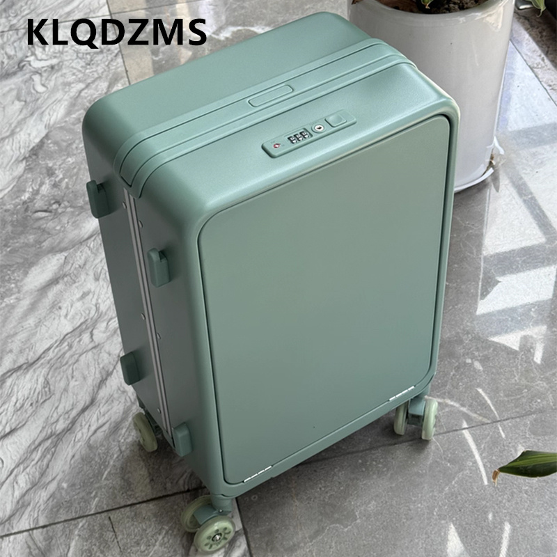 Spinner Wheel Rolling Suitcase 20 Inch - KLQDZMS Koper Pria 20 Inci 24