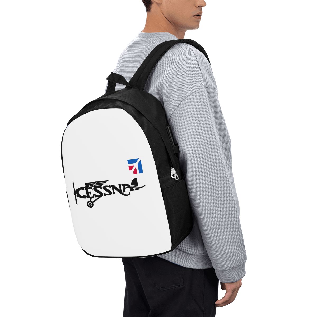 Travel Bags - Tas Ransel Logo Cessna Tas Notebook