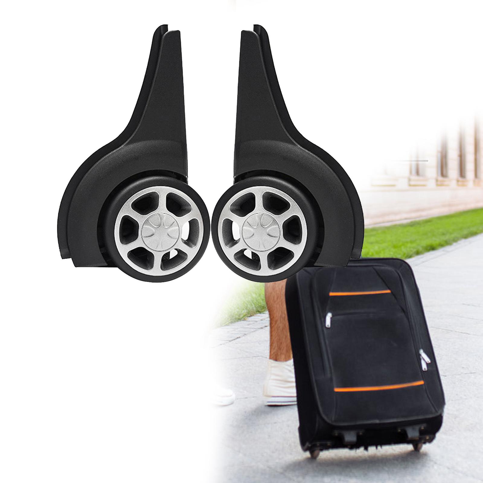 Silent Replacement Luggage Wheels - Roda putar koper, penggantian 2x Roda