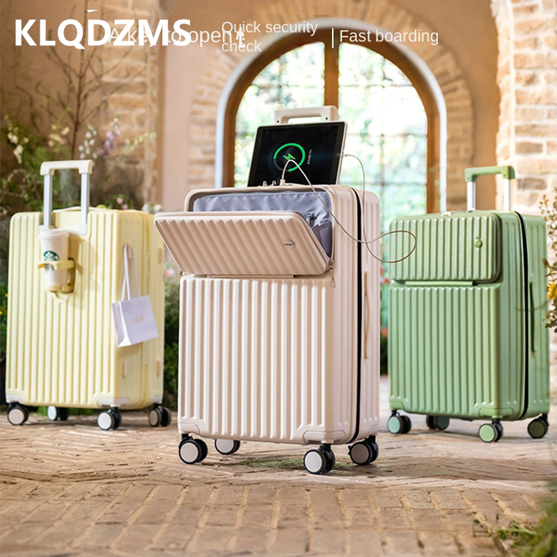 Spinner Wheel Rolling Suitcase 20 Inch - KLQDZMS 20