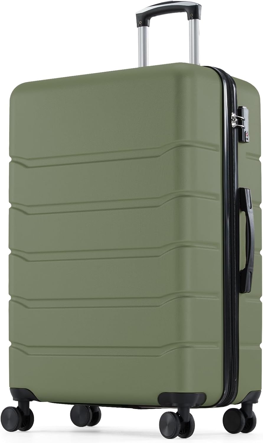 Expandable Hard Shell Luggage Set - Koper Kabin 28 Inci, Koper Cangkang