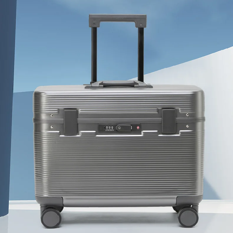 Aluminum Frame Carry On Luggage - Trolley Fotografi Bunnyfly Captain's Travel Case