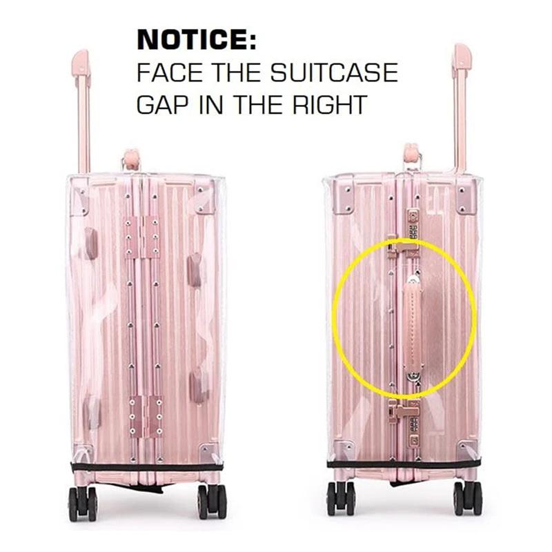 1 Buah Pelindung Koper PVC Ben - Luggage Protective Cover Transparent ulasan dan harga