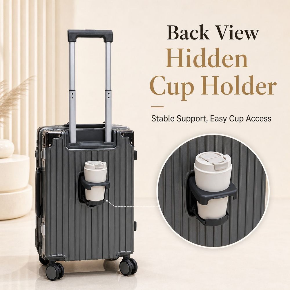 Koper Carry On yang Disetujui  - Aluminum Frame Carry On Luggage ulasan dan harga