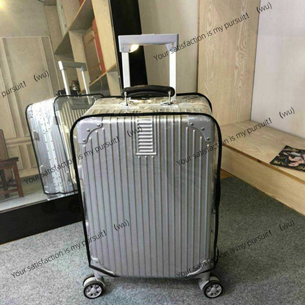 Penutup pelindung koper tahan  - Luggage Protective Cover Transparent ulasan dan harga