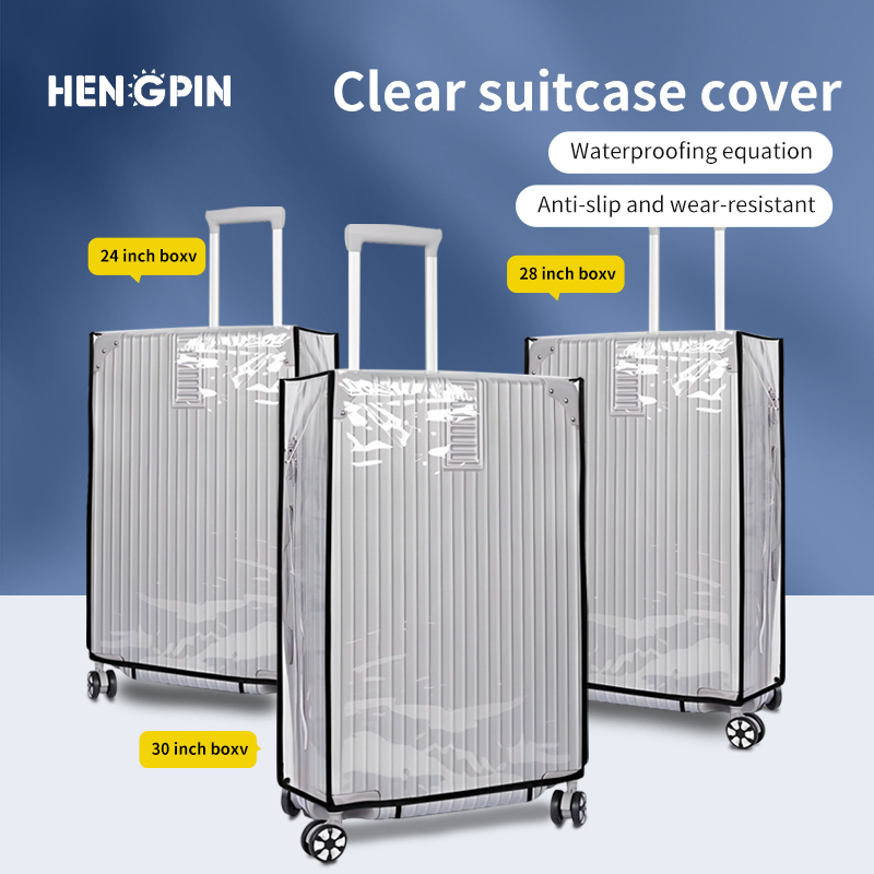 Sarung pelindung koper transpa - Waterproof Suitcase Cover Protector ulasan dan harga