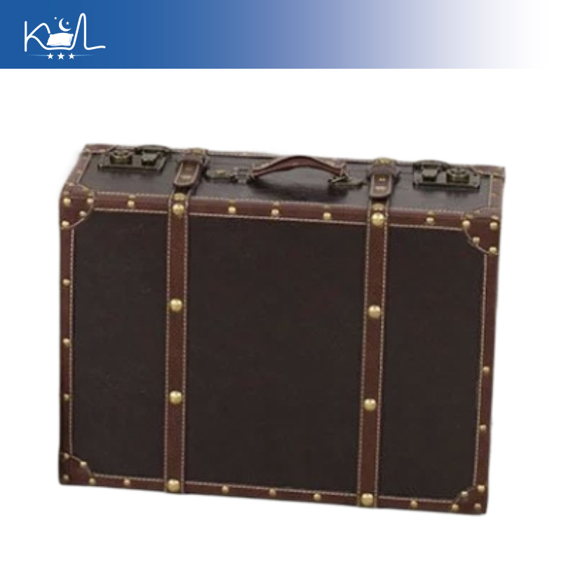 Kotak Penyimpanan Koper Dekora - Retro Vintage Trunk Suitcase ulasan dan harga