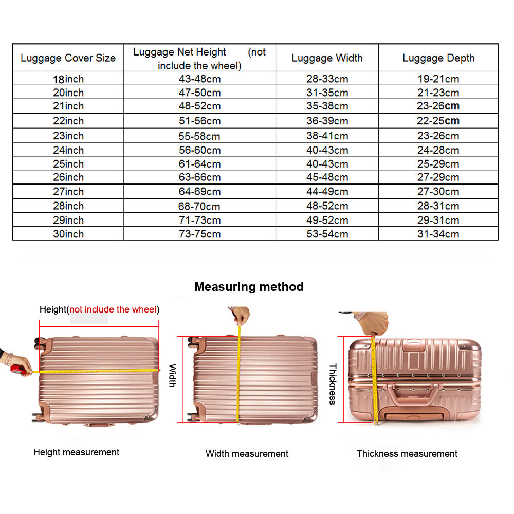 Transparan PVC Penutup Bagasi  - Luggage Protective Cover Transparent ulasan dan harga