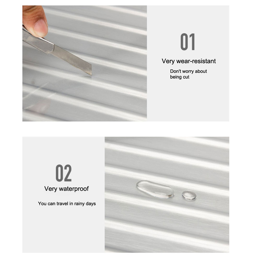 Transparan PVC Penutup Bagasi  - Luggage Protective Cover Transparent ulasan dan harga