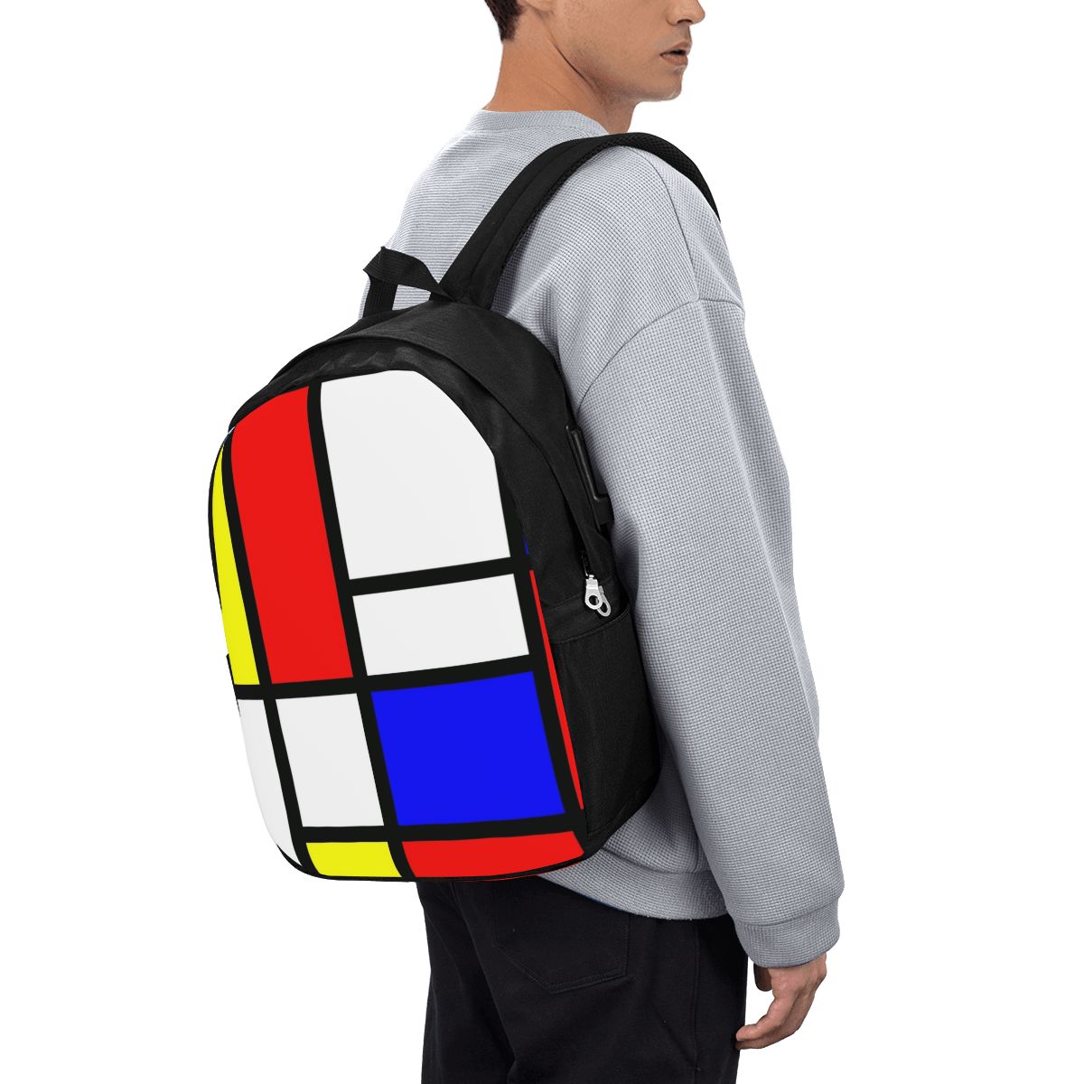 Piet Mondrian Composition Back - Travel Bags ulasan dan harga