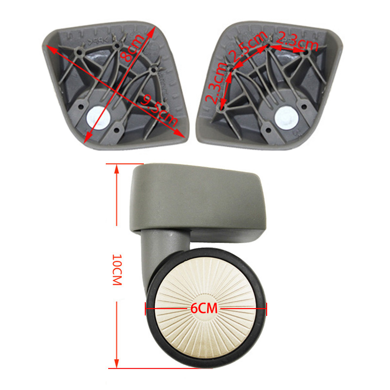 Kit Pengganti Roda Senyap untu - Silent Replacement Luggage Wheels ulasan dan harga