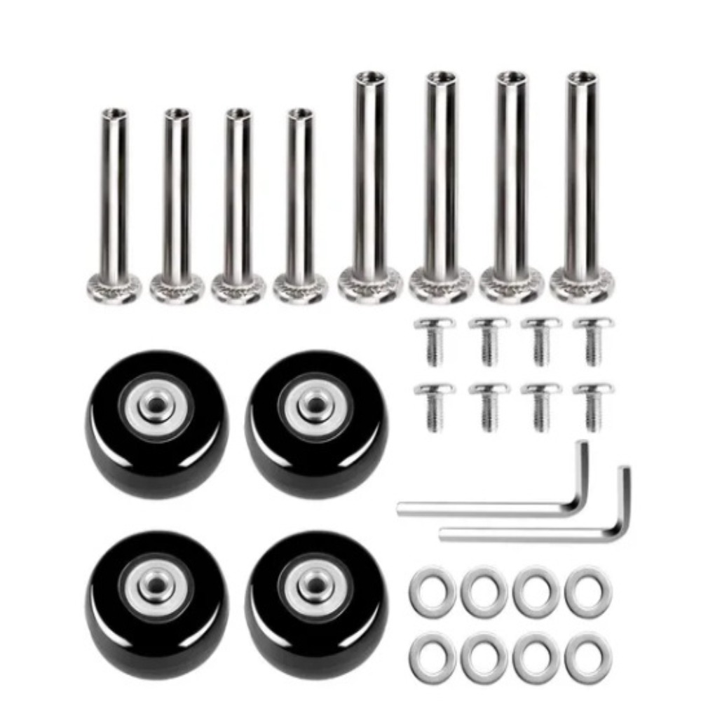 2 Buah Roda Pengganti dengan S - Silent Replacement Luggage Wheels ulasan dan harga