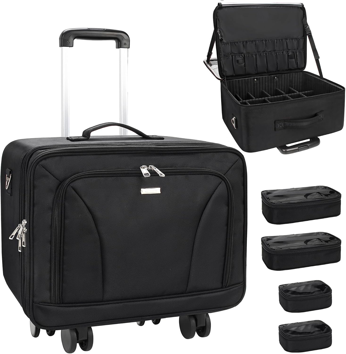 Koper Rias Perjalanan Beroda U - Travel Bags ulasan dan harga