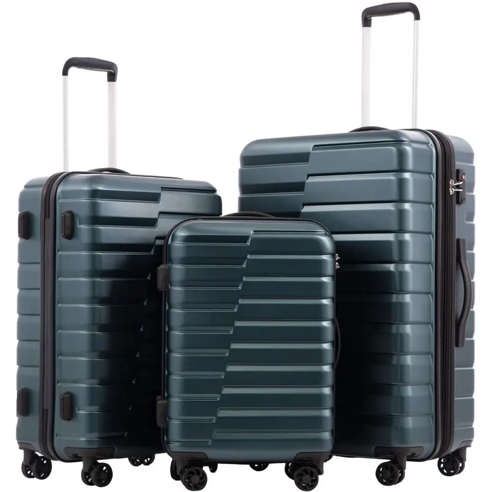 Set Koper Spinner Cangkang Ker - Expandable Hard Shell Luggage Set ulasan dan harga