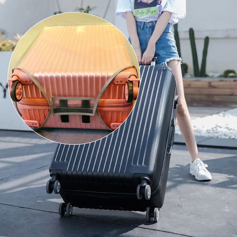 Penutup Bagasi Perjalanan 16-2 - Waterproof Suitcase Cover Protector ulasan dan harga