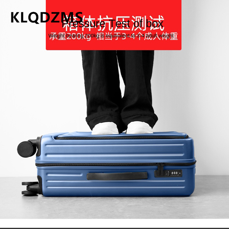 KLQDZMS Koper Pengisi Daya 20  - Front Opening Laptop Luggage 24 Inch ulasan dan harga