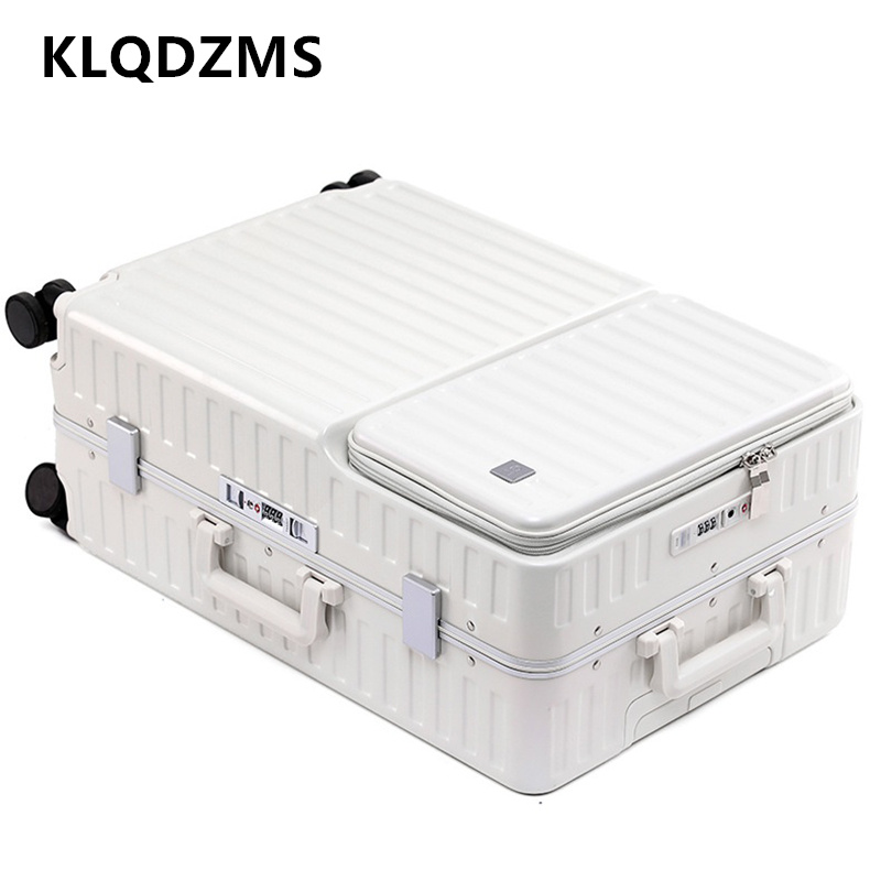 KLQDZMS Koper Perjalanan Gengg - Front Opening Laptop Luggage 24 Inch ulasan dan harga